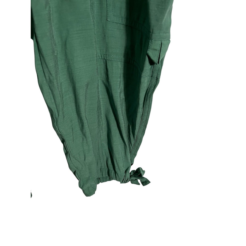 GANNI Paperbag Waist Cargo Pants Tie Cuff - Picture 8 of 16